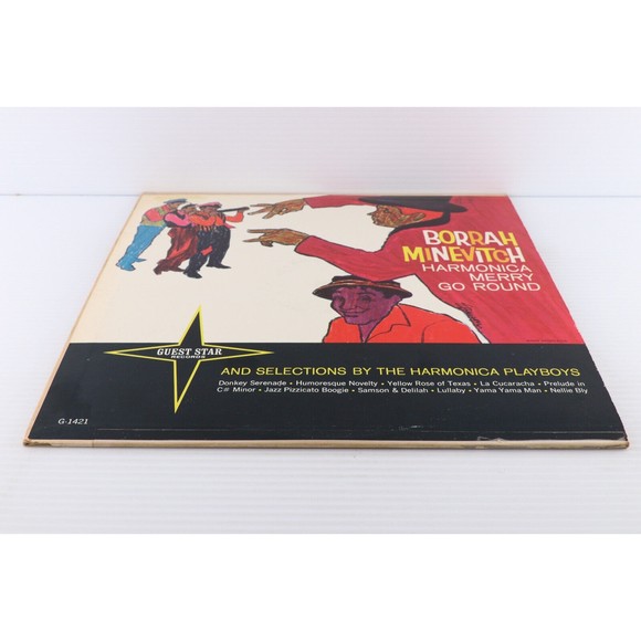 Borrah Minevitch / Harmonica Playboys Harmonica Merry Go Round LP Record G 1421 - Picture 4 of 16